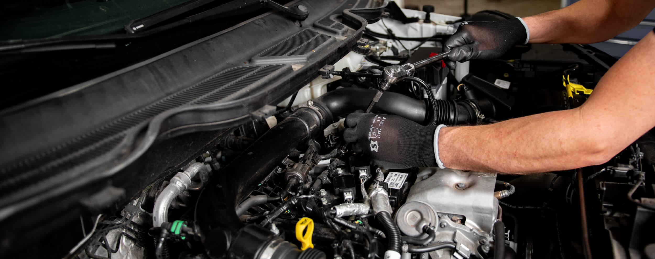 Automotor in onderhoud